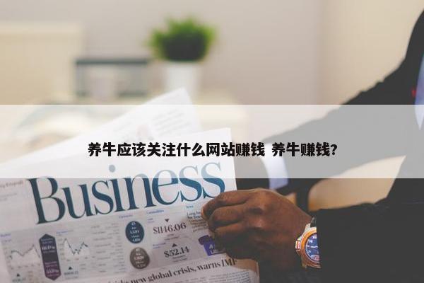 养牛应该关注什么网站赚钱 养牛赚钱?