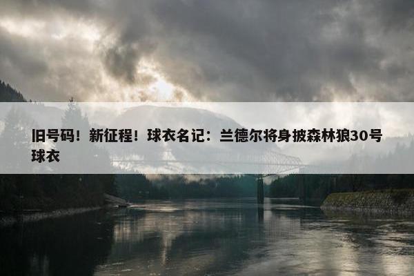 旧号码！新征程！球衣名记：兰德尔将身披森林狼30号球衣